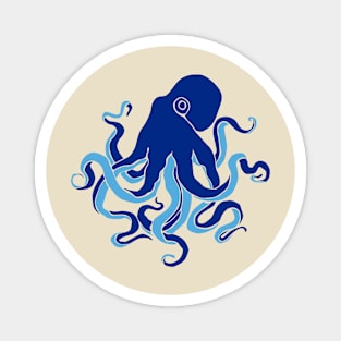 Deep octopus Magnet